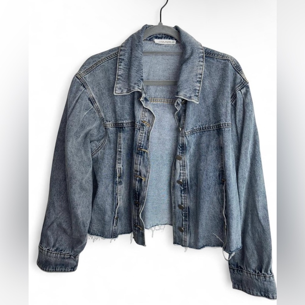 12th Tribe Light Blue Denim Jacket